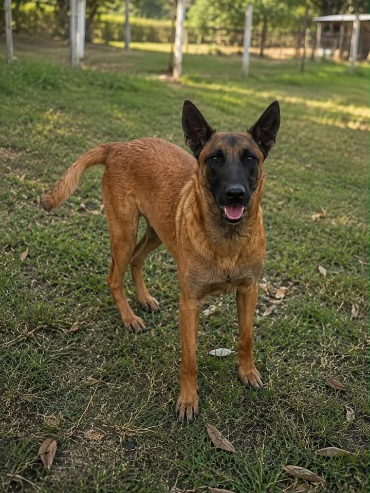 Pastor Belga Malinois de 8 meses en adopción en Bogotá 