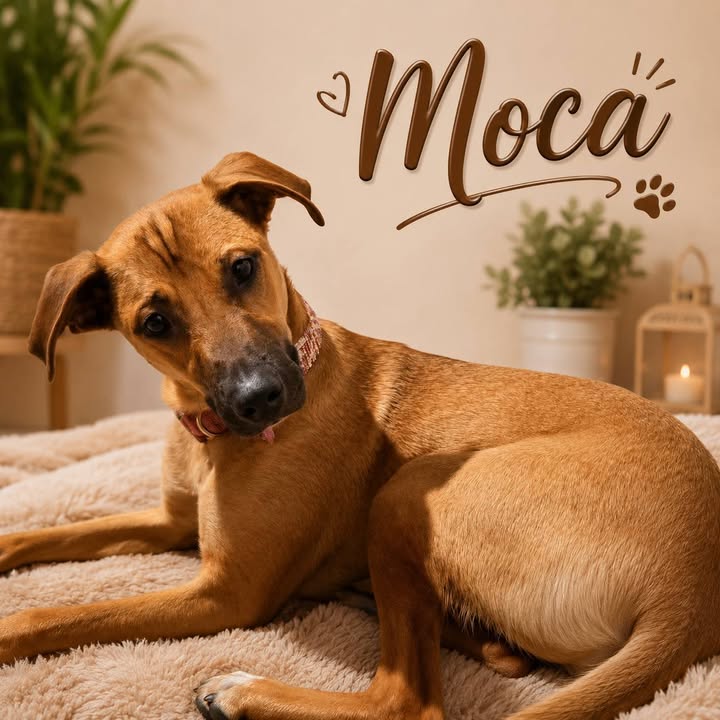 Adopta a Moca: perrita lista para un hogar para siempre en Armenia 