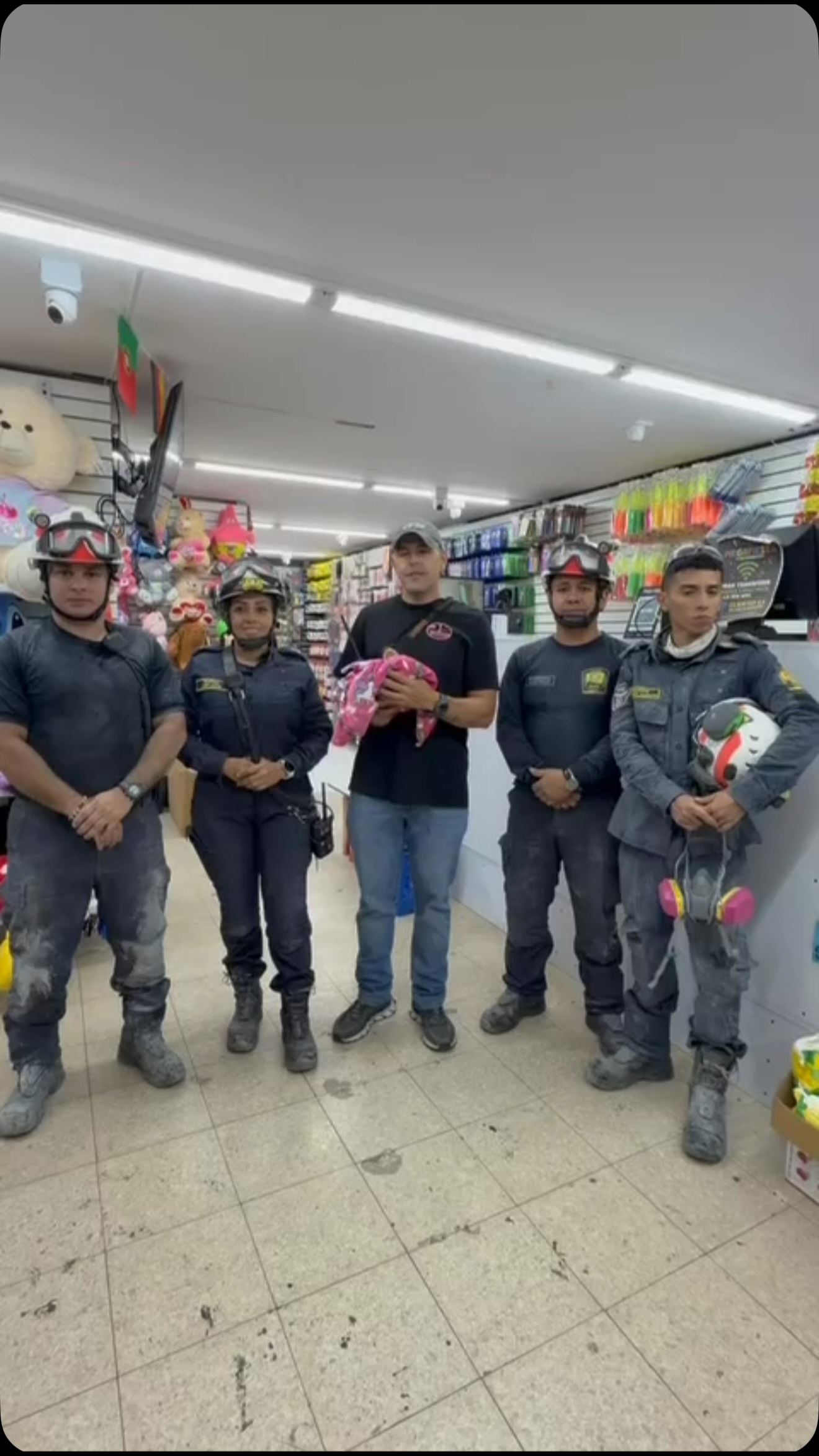 Rescate de Gatica Meggy en Pereira 
